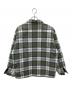 X-LARGE (エクストララージ) シャツジャケット グリーン×ホワイト サイズ:M：7000円