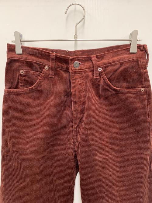LEVI'S（リーバイス）LEVI'S (リーバイス) コーデュロイパンツ ブラウン サイズ:W31の古着・服飾アイテム