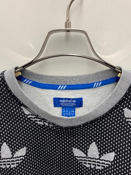 adidas Originals（アディダスオリジナル）adidas originals (アディダスオリジナル) スウェット グレー×ブラック サイズ:Mの古着・服飾アイテム