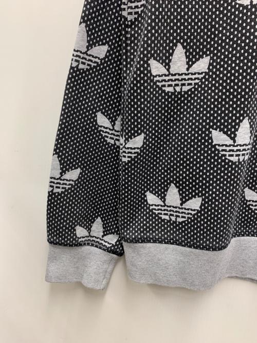 adidas Originals（アディダスオリジナル）adidas originals (アディダスオリジナル) スウェット グレー×ブラック サイズ:Mの古着・服飾アイテム