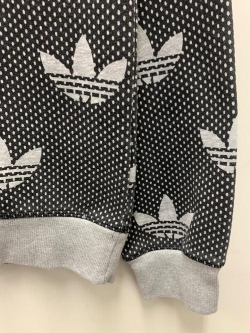 adidas Originals（アディダスオリジナル）adidas originals (アディダスオリジナル) スウェット グレー×ブラック サイズ:Mの古着・服飾アイテム