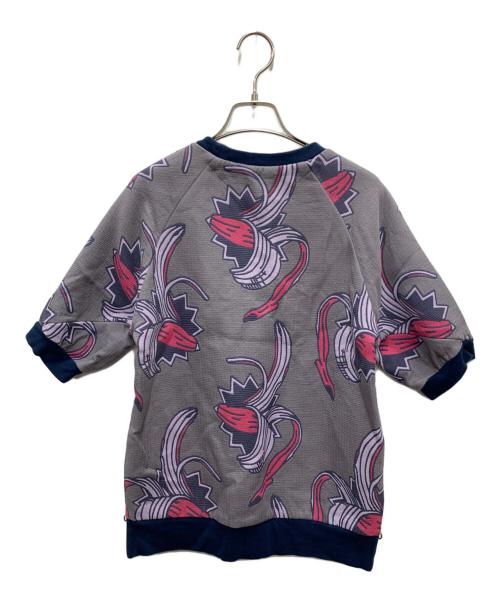 PAUL SMITH（ポールスミス）PAUL SMITH (ポールスミス) 半袖カットソー グレー×ピンク サイズ:Mの古着・服飾アイテム