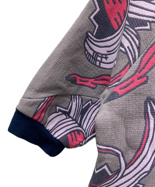 PAUL SMITH（ポールスミス）PAUL SMITH (ポールスミス) 半袖カットソー グレー×ピンク サイズ:Mの古着・服飾アイテム