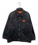 UNIVERSAL OVERALL×BEAMSユニバーサルオーバーオール×ビームス）の古着「カバーオール」｜ブラック