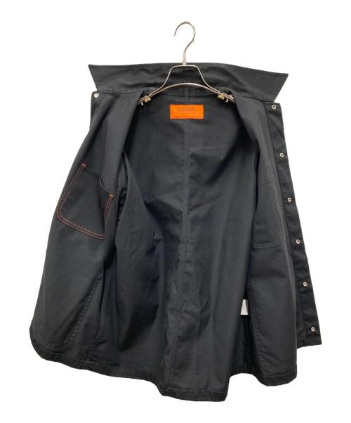 UNIVERSAL OVERALL（ユニバーサルオーバーオール）UNIVERSAL OVERALL (ユニバーサルオーバーオール) BEAMS (ビームス) カバーオール ブラック サイズ:Sの古着・服飾アイテム