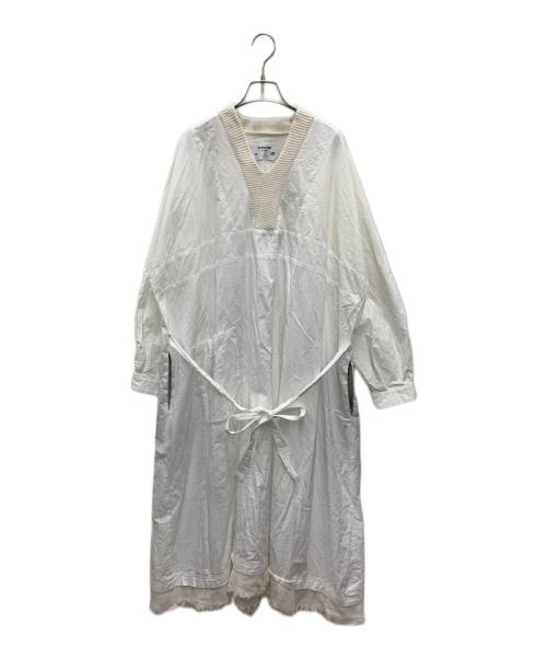 STORAMA（ストラマ）STORAMA (ストラマ) 長袖ワンピース アイボリー サイズ:Fの古着・服飾アイテム