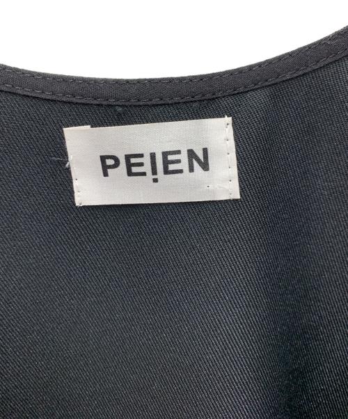 PEINE（ペーヌ）PEINE (ペーヌ) ノースリーブワンピース ブラック サイズ:Fの古着・服飾アイテム
