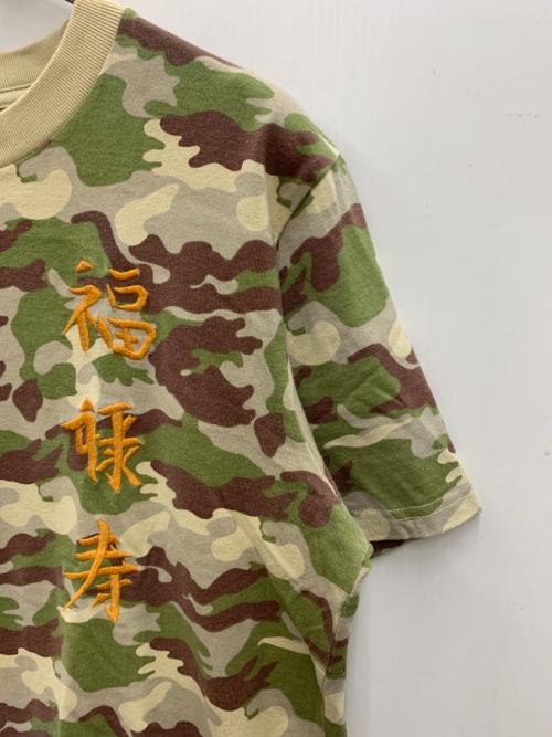 東洋エンタープライズ（トウヨウエンタープライズ）東洋エンタープライズ (トウヨウエンタープライズ) 刺繍ベトナム半袖Tシャツ グリーン サイズ:Sの古着・服飾アイテム