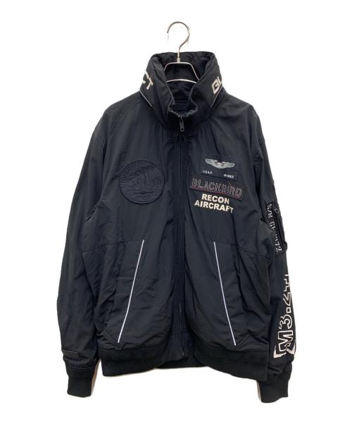 AVIREX（アヴィレックス）AVIREX (アヴィレックス) ナイロンジャケット ブラック サイズ:XLの古着・服飾アイテム