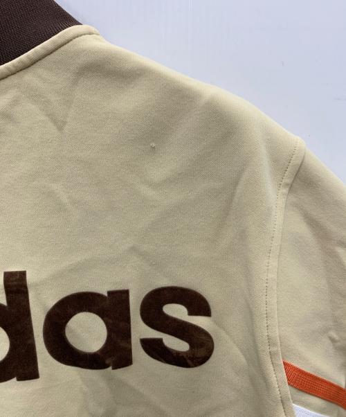 adidas（アディダス）adidas (アディダス) トラックジャケット ベージュ サイズ:Lの古着・服飾アイテム