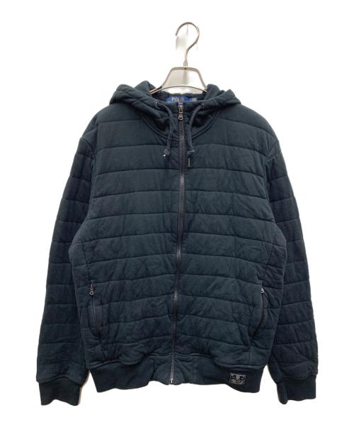 POLO RALPH LAUREN（ポロ・ラルフローレン）POLO RALPH LAUREN (ポロ・ラルフローレン) ジップパーカー ブラック サイズ:Lの古着・服飾アイテム