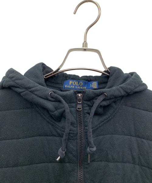POLO RALPH LAUREN（ポロ・ラルフローレン）POLO RALPH LAUREN (ポロ・ラルフローレン) ジップパーカー ブラック サイズ:Lの古着・服飾アイテム