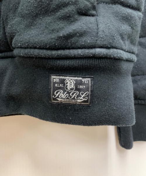 POLO RALPH LAUREN（ポロ・ラルフローレン）POLO RALPH LAUREN (ポロ・ラルフローレン) ジップパーカー ブラック サイズ:Lの古着・服飾アイテム