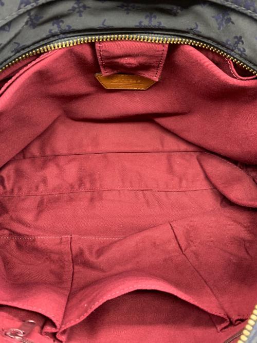 russet（ラシット）russet (ラシット) 2WAYバッグ ブラック×ネイビーの古着・服飾アイテム