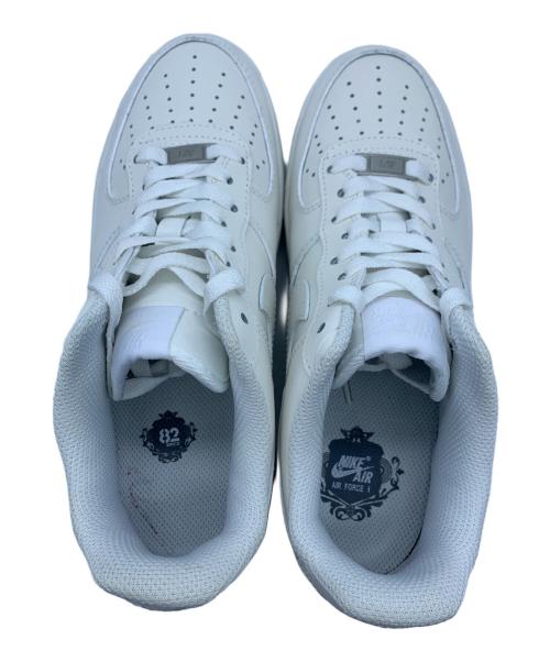 NIKE（ナイキ）NIKE (ナイキ) AIR FORCE1 ホワイト サイズ:26の古着・服飾アイテム