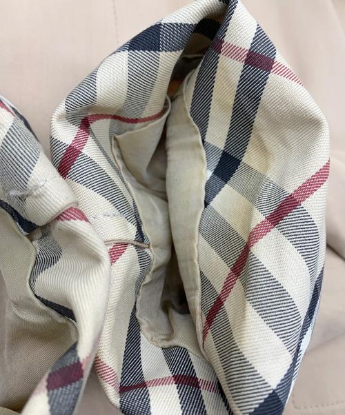 BURBERRY LONDON（バーバリーロンドン）BURBERRY LONDON (バーバリーロンドン) ステンカラーコート ベージュ サイズ:13の古着・服飾アイテム