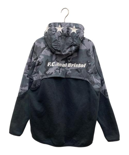 F.C.R.B.（エフシーレアルブリストル）F.C.R.B. (エフシーレアルブリストル) NIKE (ナイキ) ジップパーカー ブラック×グレー サイズ:Lの古着・服飾アイテム