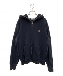 A BATHING APE（アベイシングエイプ）の古着「ジップパーカー」｜ブラック