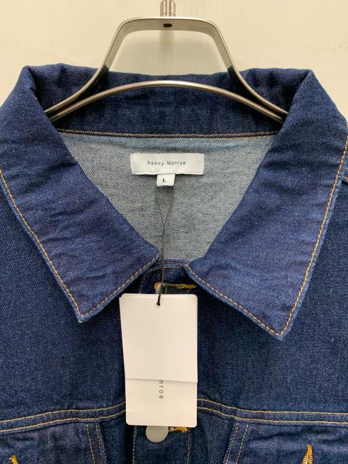Rocky Monroe（ロッキーモンロー）Rocky Monroe (ロッキーモンロー) デニムジャケット インディゴ サイズ:L 未使用品の古着・服飾アイテム