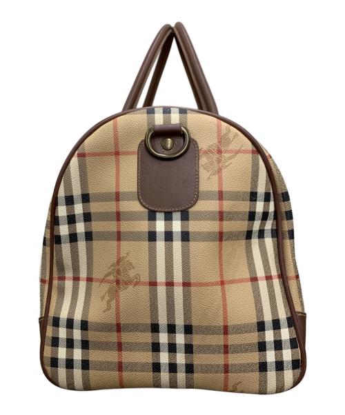Burberry's（バーバリー）Burberry's (バーバリー) ボストンバッグ ベージュの古着・服飾アイテム