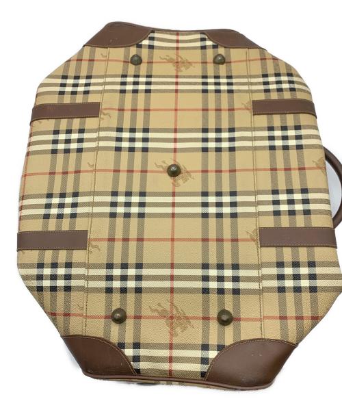 Burberry's（バーバリー）Burberry's (バーバリー) ボストンバッグ ベージュの古着・服飾アイテム