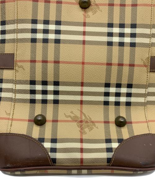 Burberry's（バーバリー）Burberry's (バーバリー) ボストンバッグ ベージュの古着・服飾アイテム