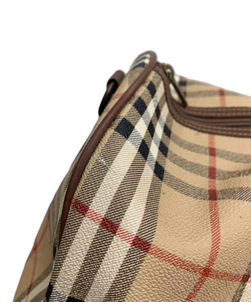Burberry's（バーバリー）Burberry's (バーバリー) ボストンバッグ ベージュの古着・服飾アイテム