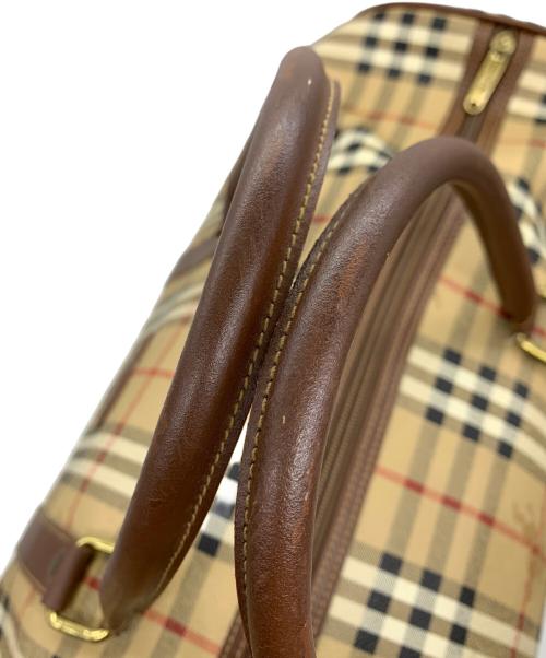 Burberry's（バーバリー）Burberry's (バーバリー) ボストンバッグ ベージュの古着・服飾アイテム
