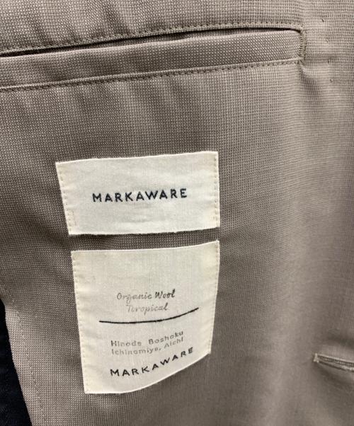 MARKAWARE（マーカウェア）MARKAWARE (マーカウェア) テーラードジャケット グレー サイズ:2の古着・服飾アイテム