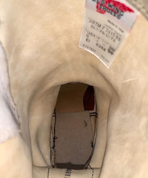 RED WING（レッドウィング）RED WING (レッドウィング) エンジニアブーツ ベージュ サイズ:USA5の古着・服飾アイテム