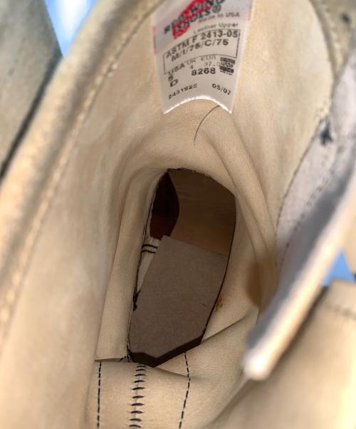RED WING（レッドウィング）RED WING (レッドウィング) エンジニアブーツ ベージュ サイズ:USA5の古着・服飾アイテム