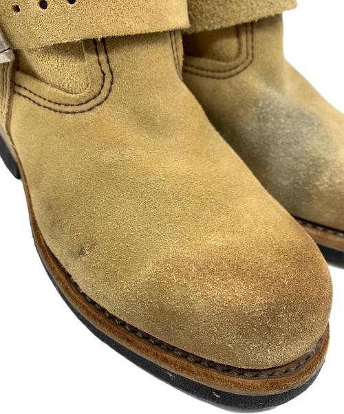 RED WING（レッドウィング）RED WING (レッドウィング) エンジニアブーツ ベージュ サイズ:USA5の古着・服飾アイテム