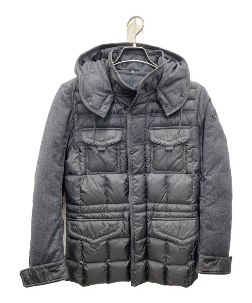 MONCLER（モンクレール）MONCLER (モンクレール) ダウンジャケット グレーの古着・服飾アイテム