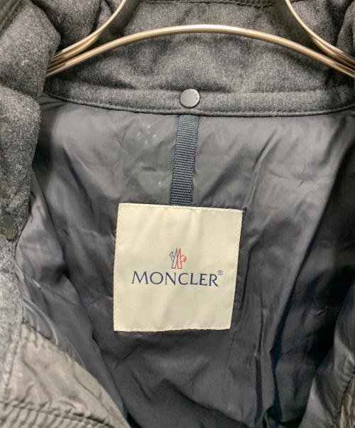 MONCLER（モンクレール）MONCLER (モンクレール) ダウンジャケット グレーの古着・服飾アイテム
