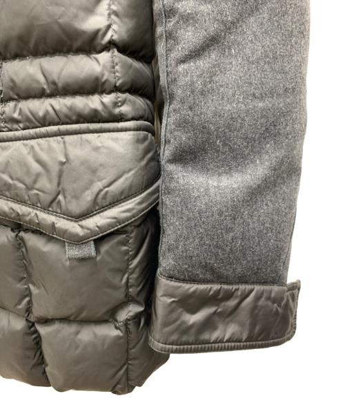 MONCLER（モンクレール）MONCLER (モンクレール) ダウンジャケット グレーの古着・服飾アイテム
