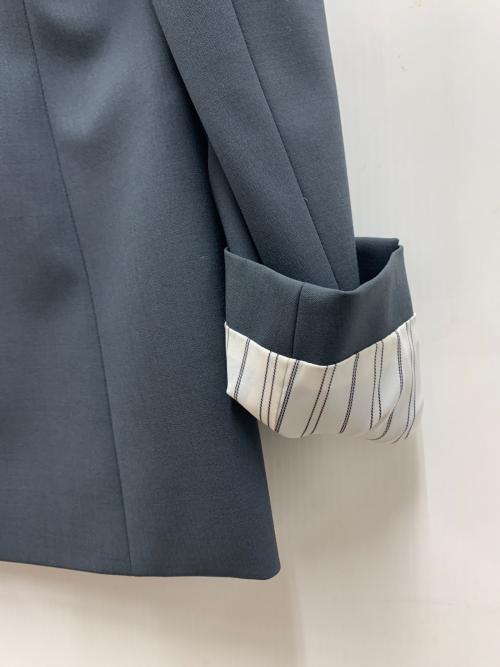 theory（セオリー）theory (セオリー) テーラードジャケット グレー サイズ:Mの古着・服飾アイテム