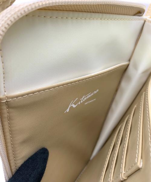 KITAMURA（キタムラ）KITAMURA (キタムラ) スマホショルダーバッグ ベージュの古着・服飾アイテム