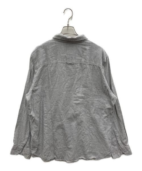 HARLEY-DAVIDSON（ハーレーダビッドソン）HARLEY-DAVIDSON (ハーレーダビッドソン) 長袖シャツ ライトグレー サイズ:2XLの古着・服飾アイテム