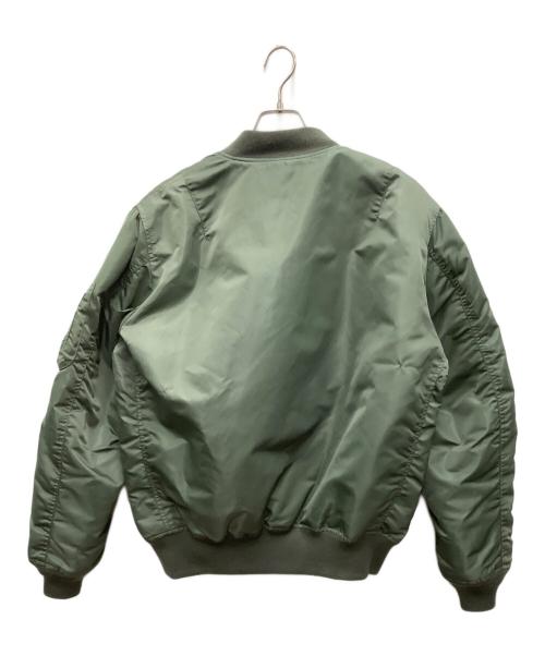 AVIREX（アヴィレックス）AVIREX (アヴィレックス) フライトジャケット グリーン サイズ:XLの古着・服飾アイテム