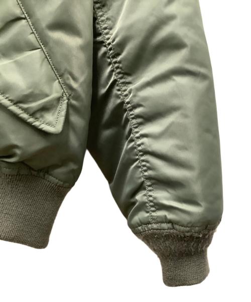 AVIREX（アヴィレックス）AVIREX (アヴィレックス) フライトジャケット グリーン サイズ:XLの古着・服飾アイテム