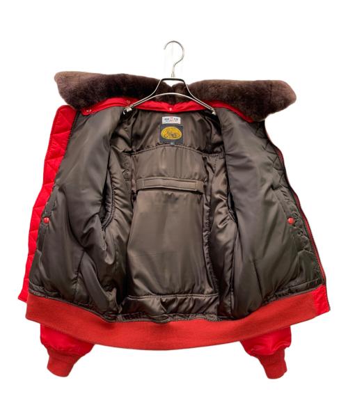 湘南爆走族（ショウナンバクソウゾク）湘南爆走族 (ショウナンバクソウゾク) ドカジャン レッド サイズ:Lの古着・服飾アイテム