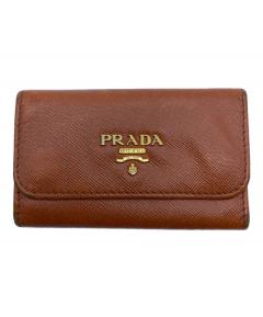 中古・古着通販】PRADA (プラダ) 6連キーケース ブラック｜ブランド