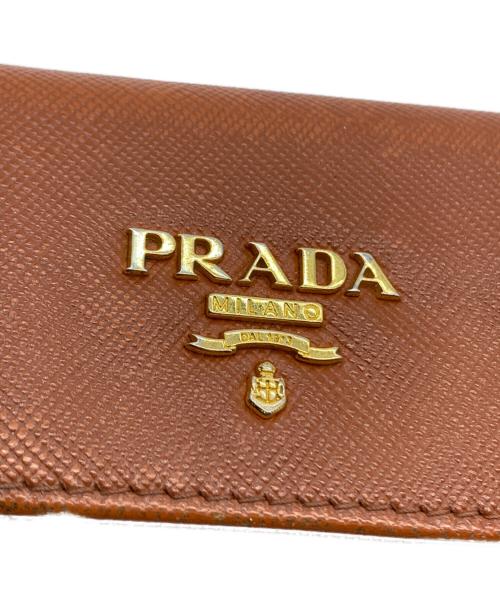 PRADA（プラダ）PRADA (プラダ) 6連キーケース ブラウンの古着・服飾アイテム