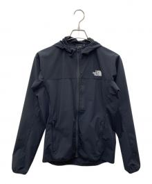 THE NORTH FACE（ザ ノース フェイス）の古着「マウンテンソフトシェルフーディ」｜ブラック