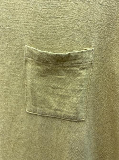 WAREHOUSE（ウエアハウス）WAREHOUSE (ウエアハウス) ポケットTシャツ イエロー サイズ:Mの古着・服飾アイテム