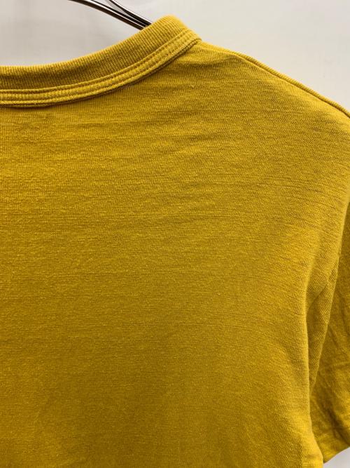 WAREHOUSE（ウエアハウス）WAREHOUSE (ウエアハウス) ポケットTシャツ イエロー サイズ:Mの古着・服飾アイテム
