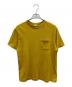 WAREHOUSE（ウエアハウス）の古着「ポケットTシャツ」｜イエロー