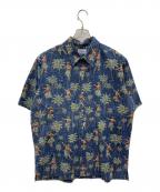 reyn spoonerレイン スプナー）の古着「アロハシャツ」｜ネイビー