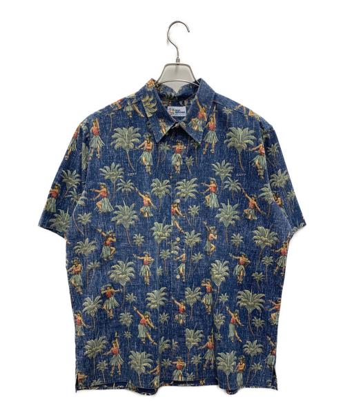 reyn spooner（レイン スプナー）reyn spooner (レイン スプナー) アロハシャツ ネイビー サイズ:XLの古着・服飾アイテム