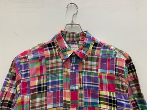 BROOKS BROTHERS（ブルックスブラザーズ）BROOKS BROTHERS (ブルックスブラザーズ) 半袖シャツ レッド サイズ:Lの古着・服飾アイテム